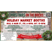 Holiday Market Booths - Downtown Fort Scott