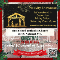 Nativity Showcase at First United Methodist Church