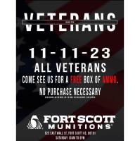 Veteran's Day Appreciation at Fort Scott Munitions