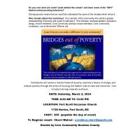 Bridges out of Poverty Seminar hosted by CORE Community