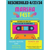 MarshaFest featuring Disco Dick at Memorial Hall