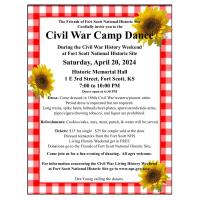 Camp Dance at Memorial Hall - Civil War Encampment Weekend