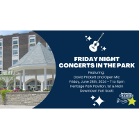 Friday Night Concert in the Park ~ featuring David Prickett and Open Mic