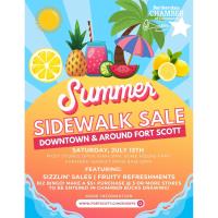 Summer Sidewalk Sale ~ Downtown & Around Fort Scott