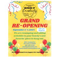 Museum of Creativity Grand Re-Opening