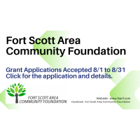 Fort Scott Area Community Foundation Grant Application Period