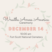 Wreaths Across America at the National Cemetery