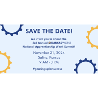 3rd Annual National Apprenticeship Week Summit - Salina