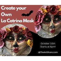 La Catrina Clay Mask Class with The Artificers