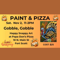 Paint & Pizza at Papa Don's