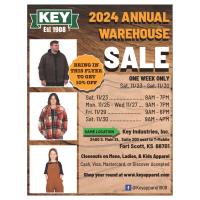 Key 2024 Annual Warehouse Sale