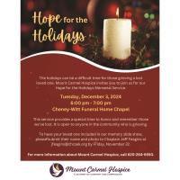 Hope for the Holidays - Grieving Memorial Service