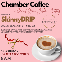 Chamber Coffee and Grand Opening Ribbon Cutting hosted by SkinnyDRIP