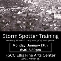 Storm Spotter Training hosted by Bourbon County Emergency Management