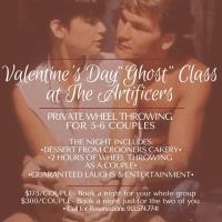 Valentine's Day "GHOST" Class at The Artificers