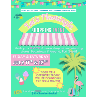 Let's Flamingle Shopping Event, Downtown & Around