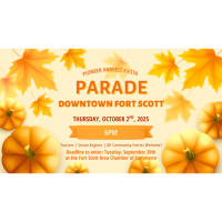 Pioneer Harvest Fiesta Parade in Downtown Fort Scott 2025