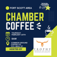 CANCELED-Chamber Coffee hosted by Trophy Properties & Auction, Cedar Ridge Group