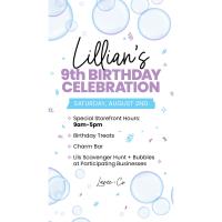 Lillian's 9th Birthday Celebration at Laree + Co.