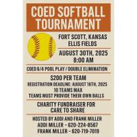 Co-Ed Softball Tournament for Care To Share