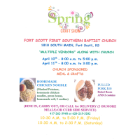 Spring Craft Fair by First Southern Baptist Church