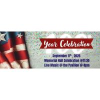 Memorial Hall 100 Year Celebration