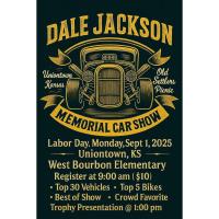 Dale Jackson Memorial Car Show - Uniontown, KS