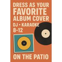 Sharky's DJ Karaoke - (Dress as your favorite album cover)