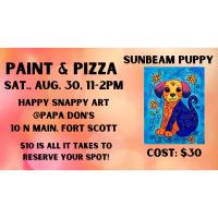 Paint & Pizza at Papa Don's