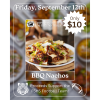 Tiger Football Varsity Kick-Off Pulled Pork Nacho Fundraiser