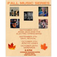 Live Concert-Jericho Jones hosted by Common Ground Coffee Co.