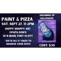 Paint & Pizza at Papa Don's