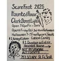 ScareFest 2025 by Clark Street Lights - Fri & Sat in October, 753 Clark St.