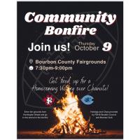 Community Bonfire by FSHS Student Council and Booster Club