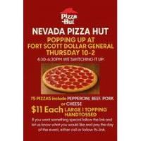 Nevada Pizza Hut Pop Up