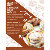 Learn To Make Cinnamon Rolls With Us! by Southwind Extension District