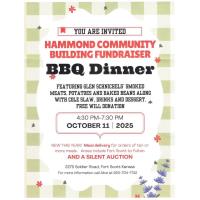 BBQ Dinner - Hammond Community Building Fundraiser