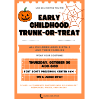 USD234 Early Childhood Trunk-or-Treat