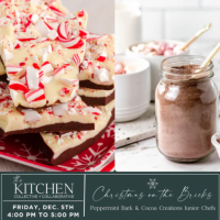 The Kitchen: Junior Chefs Peppermint Bark & Cocoa Creations
