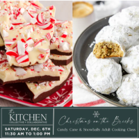 Candy Cane & Snowballs Adult Cooking Class - Christmas on the Bricks