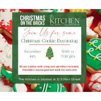 Cookie Decorating - Christmas on the Bricks
