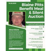 Blaine Pitts Benefit Meal & Silent Auction