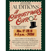 *AUDITIONS* ~ FSHS Thespians - A Christmas Carol