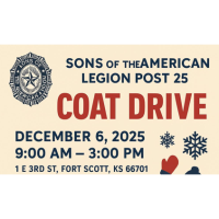 Coat Drive by the Sons of American Legion Post 25