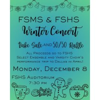 FSHS/FSMS Choir Winter Concert