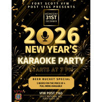 VFW Post 1165 New Year's Karaoke Party