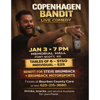 Comedian Copenhagen Bandit - Benefit for Brumback Family