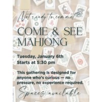 Mahjong - Come & See What It Is All About at The Kitchen C+C