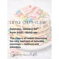 Little Chefs January Saturday Morning Cartoon Pancakes at The Kitchen C+C