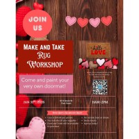 Make & Take Rug Workshop at Papa Dons